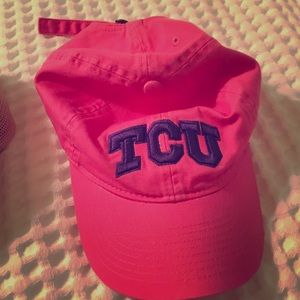 Hot Pink TCU Hat